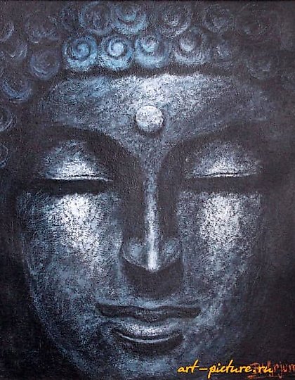购买 佛陀 油画 布面