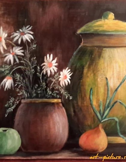 购买 静物与弓丙烯酸，木材