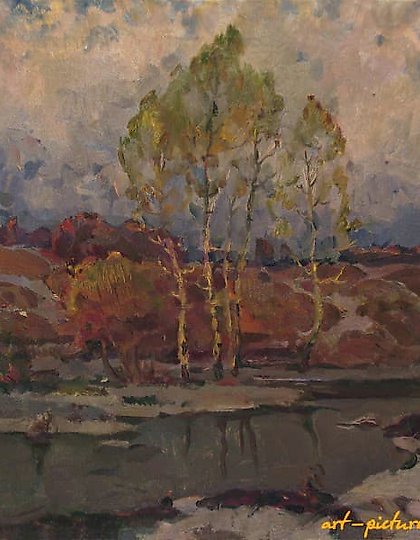 купить "Ранняя весна" масло, холст