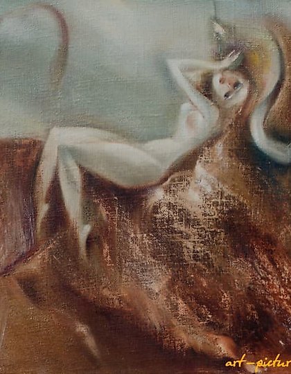 buy "Zeus and Venus, oil on canvas."