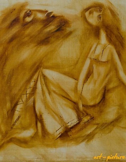 buy "Nefertiti oil, canvas"