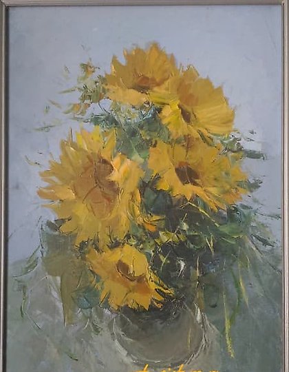 buy The translation of the text "Дыханье лета масло, холст" into English is "Breath of summer oil, canvas."