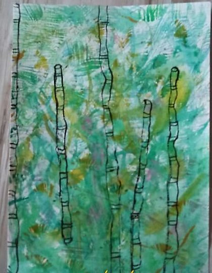 buy The translation of "Бамбук Акварель" into English is "Bamboo Watercolor."