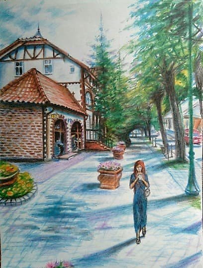 购买 "散步" 水彩铅笔