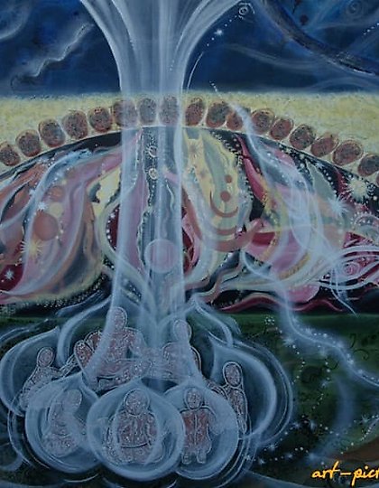 buy "Family values canvas, acrylic, oil"