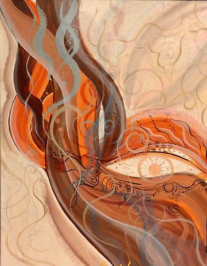 buy "Smoke canvas, acrylic, oil"