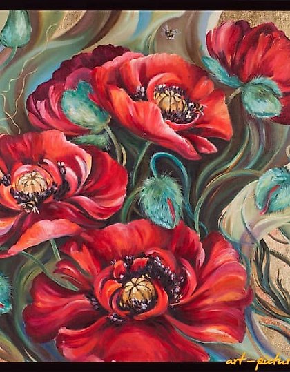 购买 麻醉画布，油画