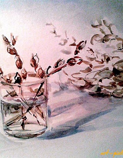 buy "With the first day of Spring, paper, watercolor"