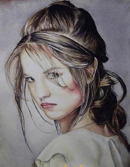 buy The translation of "Девушка Акварель, бумага" into English is "Girl Watercolor, paper."