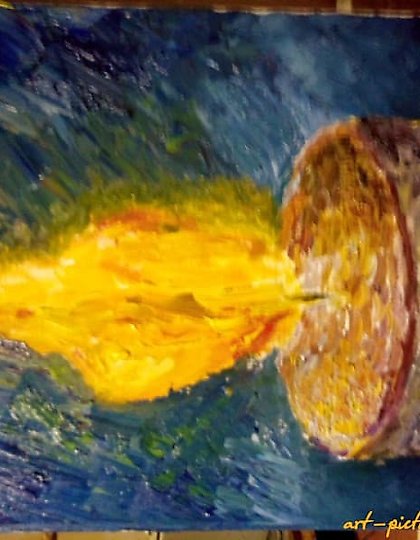 купить Ожидание Холст, масло 