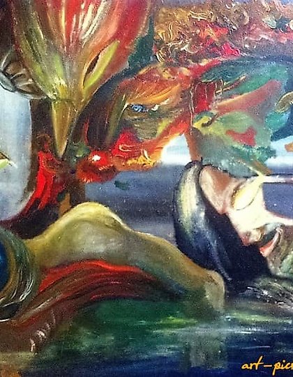 购买 沉浸  普罗米修斯 油画 布面