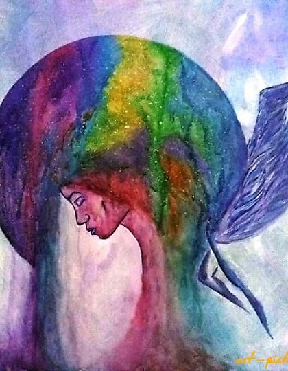 buy The translation of "Сокровенное холст, акварель" into English is "Secret canvas, watercolor."