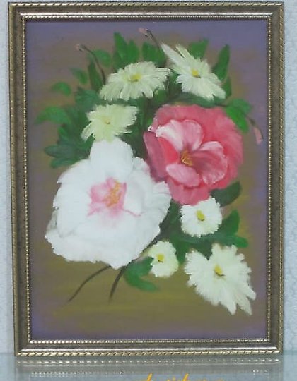 购买 花卉 布面油画