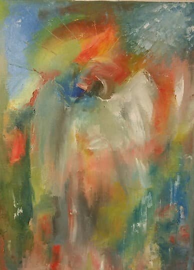 购买 天使 油画 布面