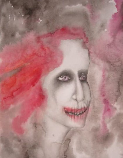 buy "Red watercolor, pencil, watercolor paper"