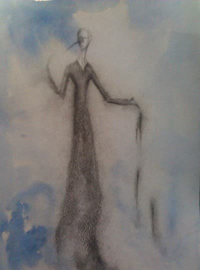 купить Грязь акварель,карандаш,акварельная бумага 