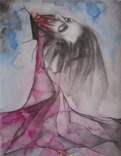 купить Боль акварель,карандаш,акварельная бумага 