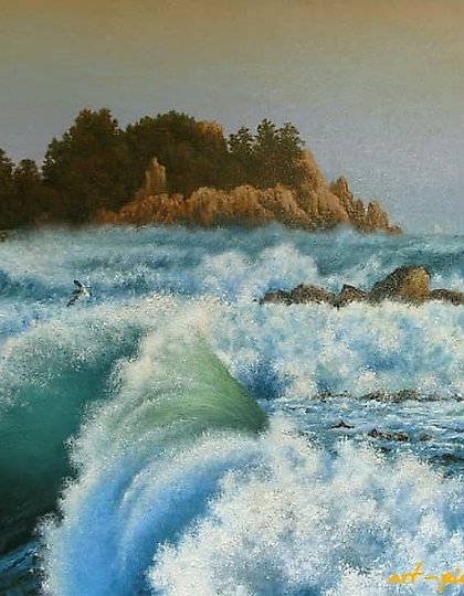 buy The translation of "Дыхание моря холст масло" into English is "Breath of the Sea, canvas oil."