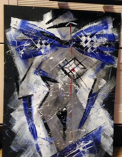 купить Кукла акрил, бумага 