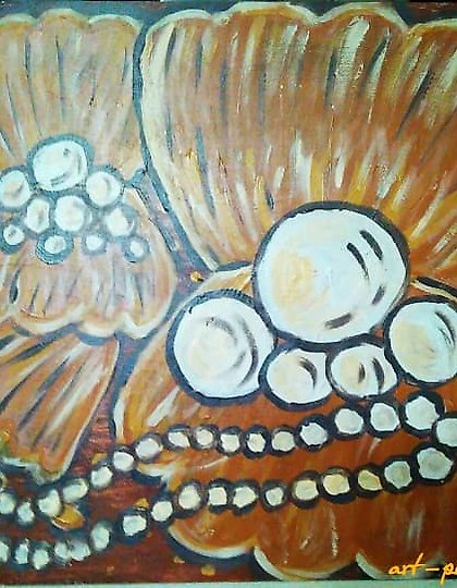 购买 贝壳与珍珠油 在刨花板上