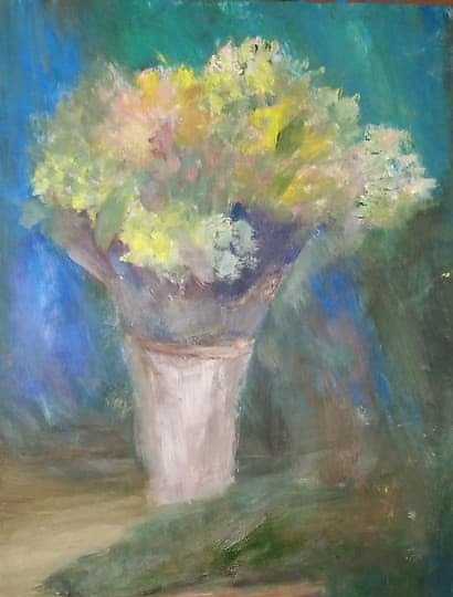 购买 花束 油画,画布