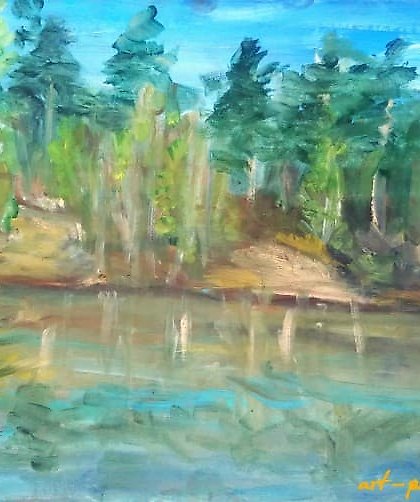 购买 职业油画，画布
