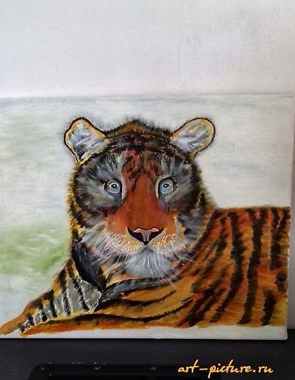 buy "Ussuri tiger, canvas, oil"