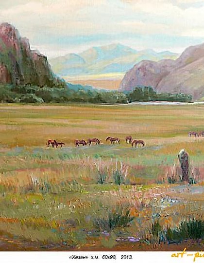 购买 哈赞画布，油画