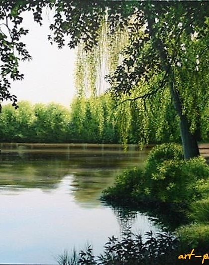 buy "Summer noon, oil on canvas."