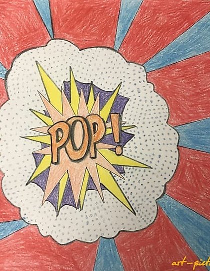 buy Pop art Paper, pencil