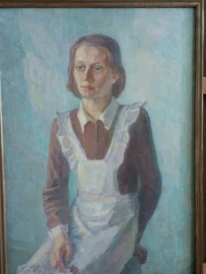 купить Портрет дочери Холст, масло 