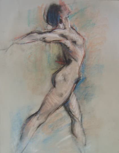 buy The translation of "Динамика пастель, бумага" into English is "Dynamics pastel, paper."