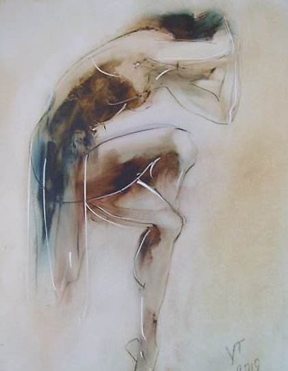 购买 在一只脚上油,纸板。