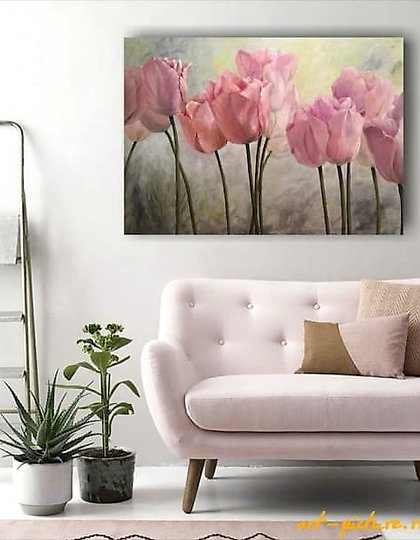 buy "Tulips Oil, hardboard"