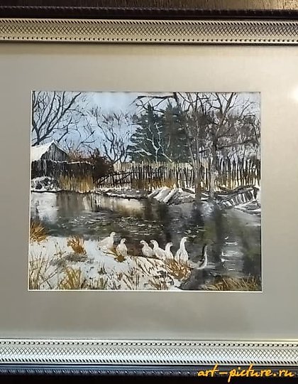 buy The translation of the text "Оттепель Масло , Крафт бумага" into English is "Thaw Oil, Kraft paper."