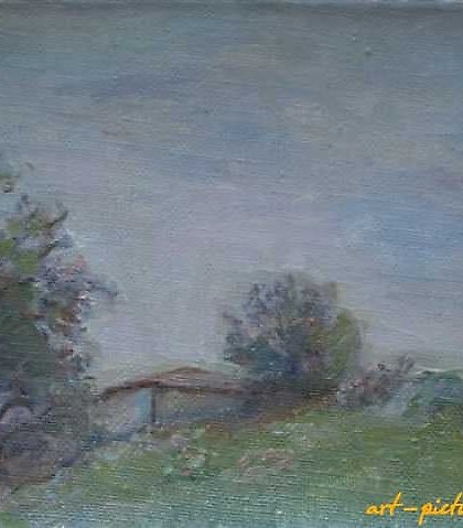 купить Вид с бугра