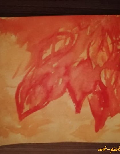 купить "Осенний пейзаж" Акварель