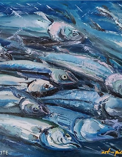购买 苏达基 油画，画布