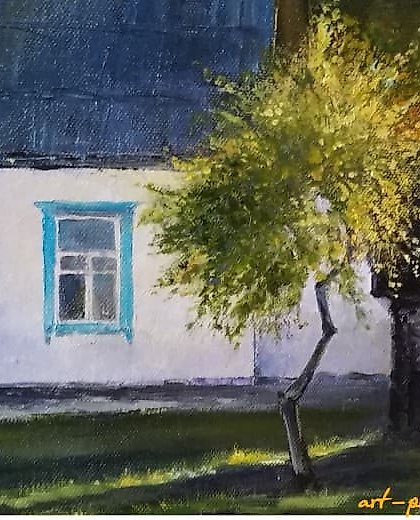 купить Безмятежность Масло, холст 