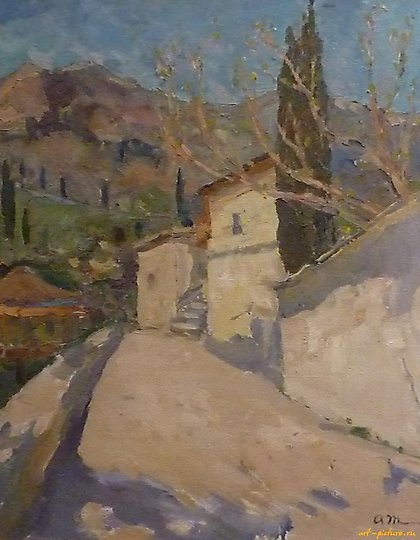 купить Чеховка. холст. масло. 50 х 55