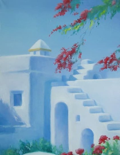 buy The translation of "Дом в Греции масло, холст" into English is "House in Greece oil, canvas."