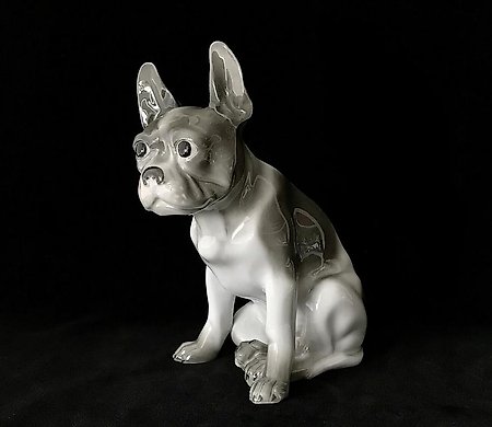 Cтатуэтка "Французский бульдог" Hutschenreuther Германия 1925-1929 год