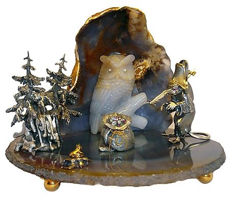 珠宝作品《寻宝者》