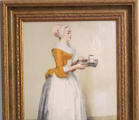 巧克力盒 瓷制 - 维玛尔画作 德国