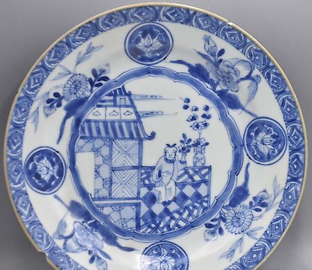 中国皇家瓷器，来自卡毛，18世纪。