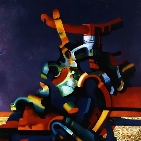 Enigma, 1998, canvas, oil, 130x100. Author`s property
