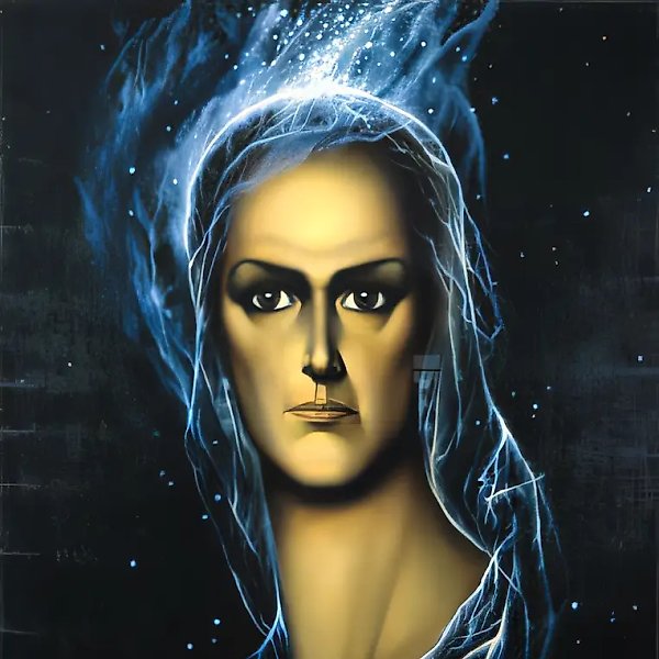 银河系。, 1995年，布面油画，130x100