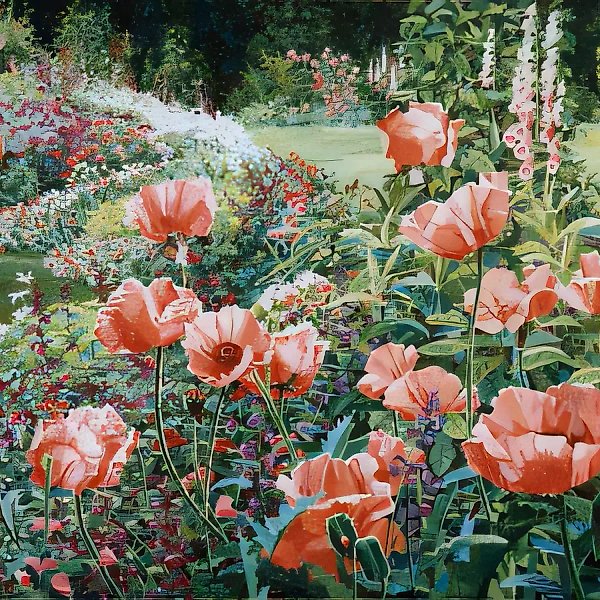 Красные маки, масло на холсте, 60x80, $1500