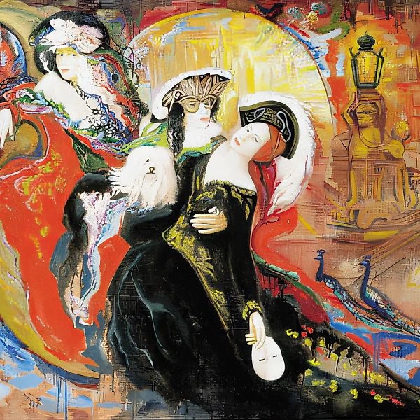 Венецианские сны, 1998, холст, масло, 120х140