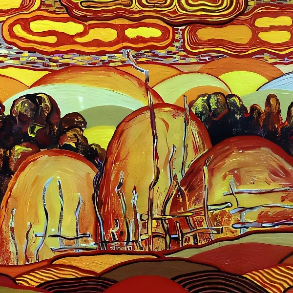 Донские холмы, 1997, холст, масло, 38х48